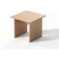 Xl Moebel Gmbh Tavolino da caffè moderno, dal design semplice, in legno, color beige, funzionale e versatile