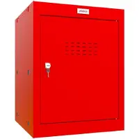 Phoenix CL0544RRK Armadietto a cubo CL0544, serratura a chiave, rosso