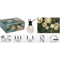 Progarden LED catena luminosa per feste in giardino 100 lampade