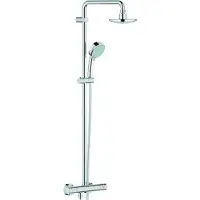 GROHE Brausestangenset Tempesta Neu C Syst 160 m. Therm. HBR Kopfbrause VC