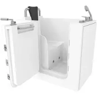 AcquaVapore Vasca da bagno con porta S08WP-A-L 68x110cm