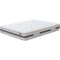 Dripio Materasso ecologico 105x190 cm, rivestito in cotone e bambù, con supporto in lattice