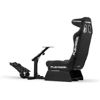 Dripio Sedia da gaming ActiFit, nera, con seduta imbottita e pieghevole