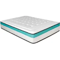OEM Materasso viscoelastico Bio MAX, 120x200 cm, con supporto rigido, altezza 24 cm