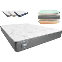 Dripio Materasso in memory foam con estratto di aloe vera, altezza 21 cm, dimensioni 105x190 cm