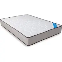 OEM Materassi Stockholm, 190 x 105 x 21 cm, bianco/grigio