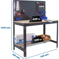 Simonwork (bancos De Trabajo) Banco Da Lavoro Bt2 1445x910x610 Mm