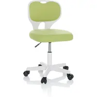 OEM Sedia da ufficio per bambini KIDDY TOP W, in tessuto, verde, con altezza regolabile
