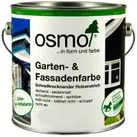 Osmo Pittura per giardini e facciate - 7530 Rosso fuoco (RAL 3000) - 0,75 litri