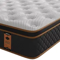 Dripio Materasso ibrido 90x190x31 cm – Realizzato con memory foam e molle insacchettate