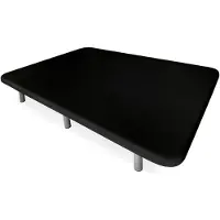 Dripio Base imbottita 3D, dimensioni 150x190 cm, con 5 supporti rinforzati e 6 gambe in metallo da 27 cm