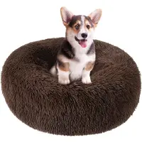 Merkloos Solidchoice - Cuccia rotonda per cani, con base antiscivolo