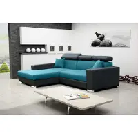 AEA Sofa Schlafsofa Designer Sofa mit Bettfunktion + Bettkasten Ecksofa Couch