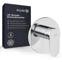 Kludi X1 UP-Brause-EHM, set di finitura con unità funzionale cromata, 1 pz.