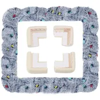 OEM Copertura protettiva adesiva, 9,8 x 9,8 cm, in poliestere, colore blu