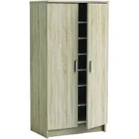 Kesta Scarpiera >Elvira< in rovere Sonoma - 54,6 x 108,4 x 35,3 cm (LxAxP)