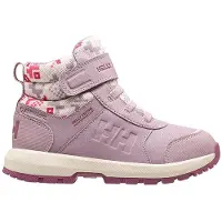 Helly Hansen unisex per bambino. 11908 Stivali Shelter HT lilla (28), Basso, Velcro, Casual, Sportivo, All'aperto, moda per bambini