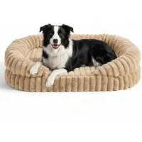 Merkloos Cuccia ortopedica per cani in memory foam, 90x65 cm