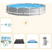 Intex Struttura per piscina a forma di prisma - 366x76 cm - composta da 6 elementi - modello S21043