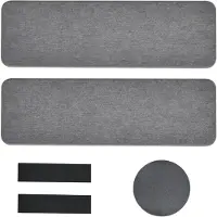 OCreon Sottopiatti in diatomee - 2 pezzi - Organizzatore per lavandino - Sottobicchieri assorbenti - Sottopiatti in pietra per lavello - Pietrisco - Cucina - Porta sapone
