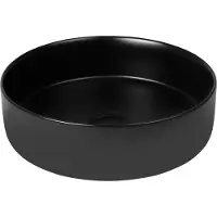 OLTENS-BIURO Lavabo da appoggio rotondo OLTENS, diametro circa 35,5 cm, con tecnologia SmartClean