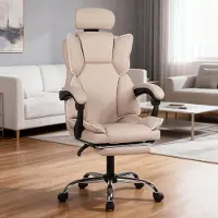 Selius Sedia da gaming con poggiapiedi - Sedia da ufficio - Sedia per computer - Sedia da gaming - Arredamento per ufficio