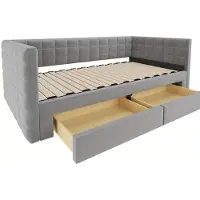 Selius Divano letto 3 in 1: divano letto, letto aggiuntivo, letto per ospiti, divano pieghevole. Salvaspazio con cassetti contenitori