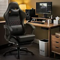 Selius Sedia ergonomica da gaming - Sedia da ufficio - Sedia da gaming - Sedia per computer - Sedia da ufficio - Schienale regolabile