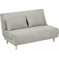 Selius Divano letto - Letto a scomparsa - Divano - Letto per ospiti - Letto a sospensione - Schienale regolabile - Tessuto vellutato