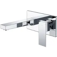 OLTENS-BIURO OLTENS, miscelatore monocomando per lavabo, modello a incasso, sporgenza di 18,7 cm