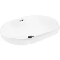 OLTENS-BIURO Lavabo da appoggio ovale OLTENS Tive, 61 x 40 cm, con tecnologia SmartClean