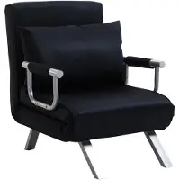Selius Divano letto - Divano trasformabile - Poltrona - Letto aggiuntivo - Divano - Schienale regolabile - Poggiapiedi removibile
