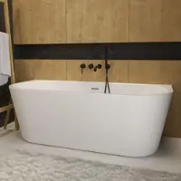 OLTENS-BIURO OLTENS Delva: vasca da bagno ovale, dimensioni 150 x 70 cm
