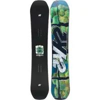 K2 Snowboard - Snowboard freestyle - Afterblack 2027 - Taglia 157 cm - Nero