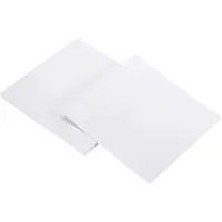 OEM 40 fogli di carta kraft, 25x25 cm, bianchi, ideali per lavori manuali e origami