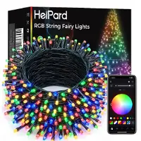 OEM Catena luminosa RGB, 2 metri, 200 LED, controllo tramite app e telecomando, 6W