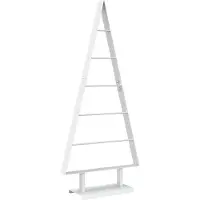 Syfax Albero di Natale in metallo KUOPIO 90 cm Acciaio Bianco