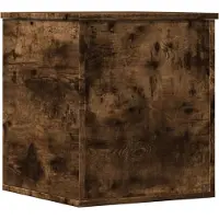 vidaXL Cassapanca rovere affumicato 40x42x46 cm materiale a base di legno