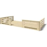 ALTANKA Veranda - 18 m2 - 6m x 3m - colore: naturale