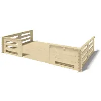 ALTANKA Veranda - 15 m2 - 5m x 3m - colore: naturale