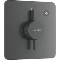 Hansgrohe Mitigeur DuoTurn Q, encastré, 1 point d'eau, rosace Soft Edge, 75614340, 75614340