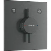 Hansgrohe Mitigeur DuoTurn E, encastré, 2 points d'eau, 2 fonctions, rosace rectangulaire, 75417340, 75417340