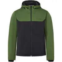 Vaude Qimsa Hooded Softshell Jacket II Giacca ciclismo Uomo (L, olivia/nero)