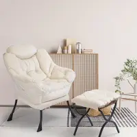 Selius Poltrona reclinabile con poggiapiedi – Design moderno e rivestimento in poliestere