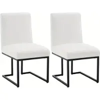 Selius Sedia da pranzo - Sedia - Sedia a conchiglia - Sedia da cucina - Sedia per zona living - Set da 2 - Design moderno