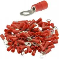 Trytyt Capocorda ad anello isolato 1/5 rosso (100 pz.)