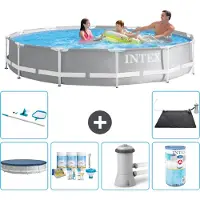 Intex Struttura per piscina a forma di prisma - 366x76 cm - composta da 7 elementi - modello S41906