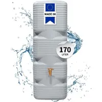 Graf 4rain QUADRO serbatoio da parete 170 litri grigio cemento