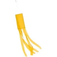 Dripio Windspiel giallo, 100 cm, ideale per giardino, terrazza o balcone