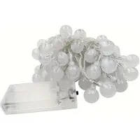 OEM Catena luminosa da 2,5 metri con luci a LED bianche fredde, alimentata a batteria